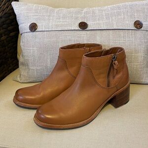 Clarks Leather Booties